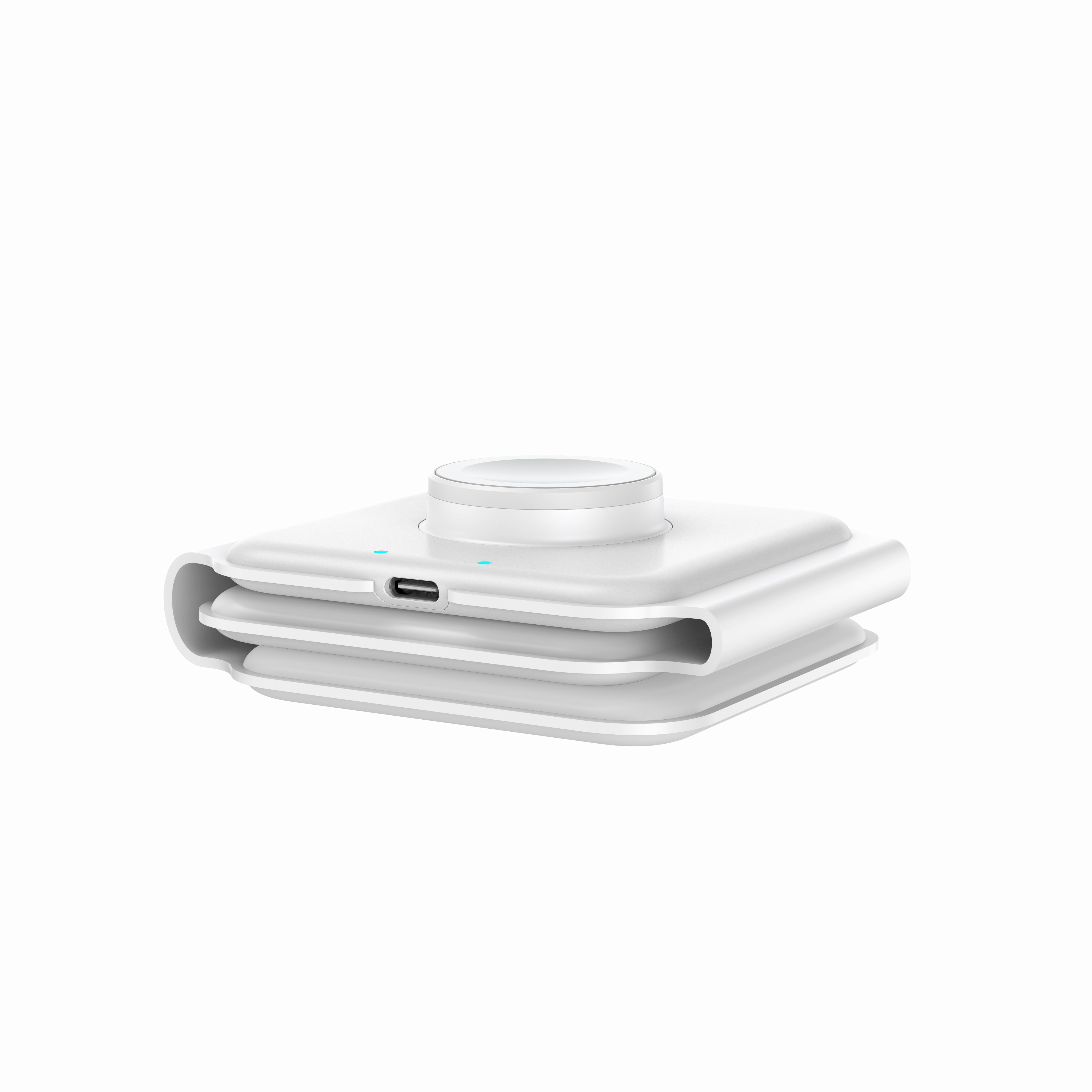 Wiwu Power Air M6 3 in 1 Mıknatıslı Kablosuz Telefon-Saat-Kulaklık Şarj Standı - 4 Wiwu Power Air M6 3 in 1 Mıknatıslı Kablosuz Telefon-Saat-Kulaklık Şarj Standı - 4
